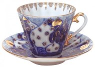 Чашка с блюдцем чайная форма Лучистая рисунок Перезвоны